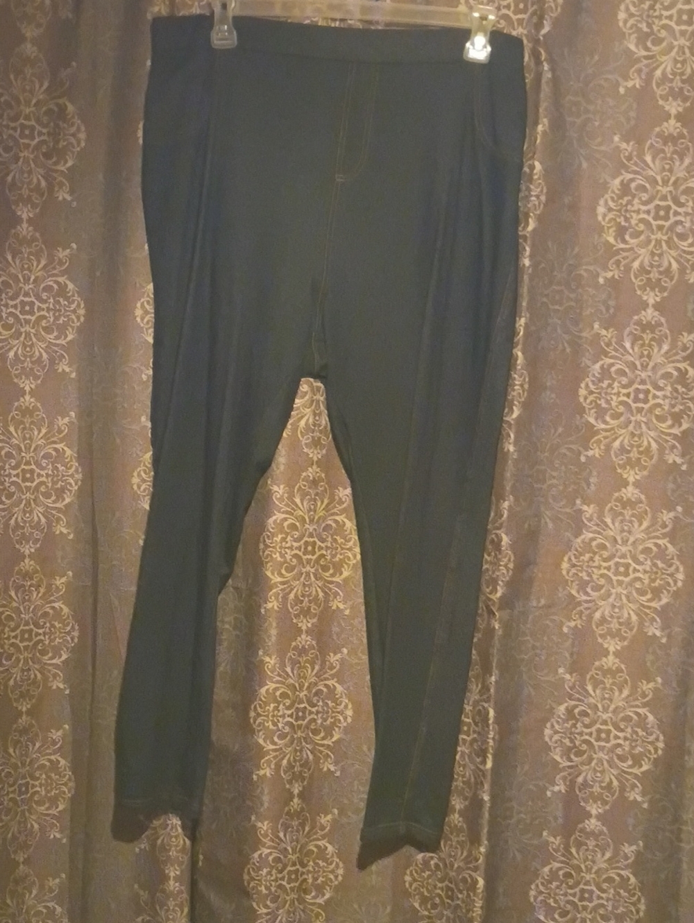 just be Black Stretch Jogger Pants for Men